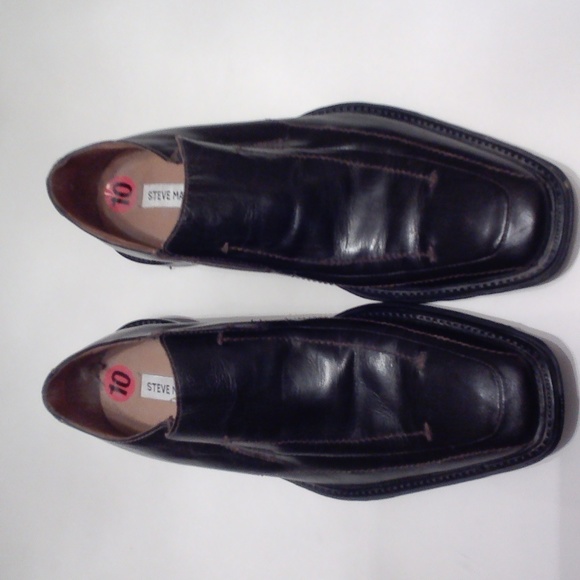 Mens brown shoes STEVE MADDEN SIZE 10 - Picture 1 of 3